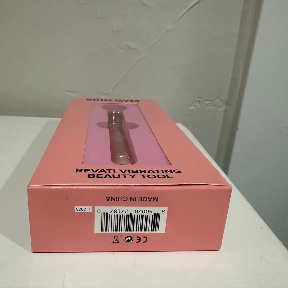 Skin‎ Gym Rose Quartz Revati Vibrating Beauty Tool - Pink